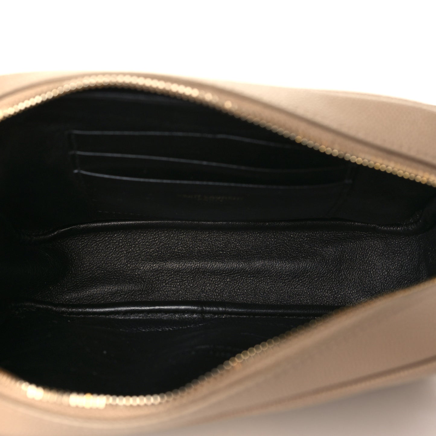Grain De Poudre Matelasse Monogram Mini Lou Camera Bag Dark Latte