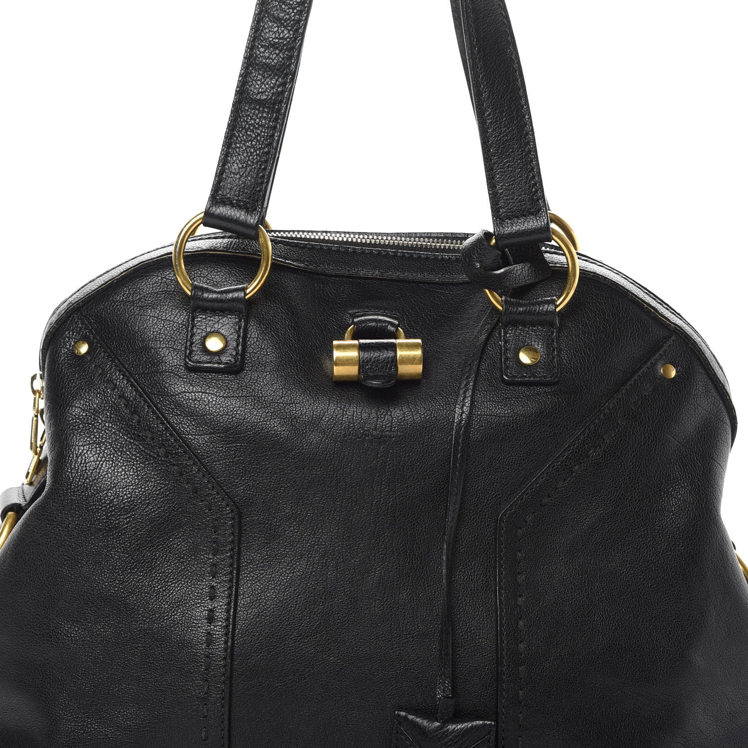 Saint Laurent Calfskin Large Muse Black 8 of 19