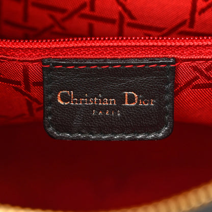 Christian Dior Lambskin Cannage Large Lady Dior Black 6 of 11