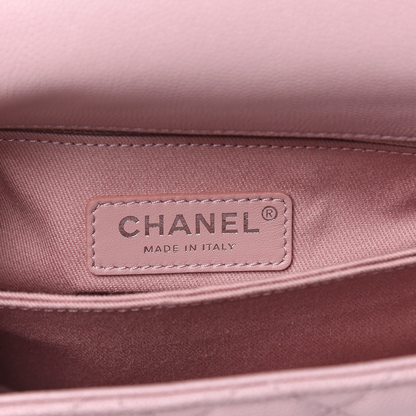 Caviar Quilted Mini Coco Handle Flap Pink