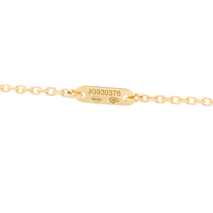 Van Cleef & Arpels 18K Yellow Gold Mother of Pearl Sweet Alhambra Pendant Necklace 5 of 6