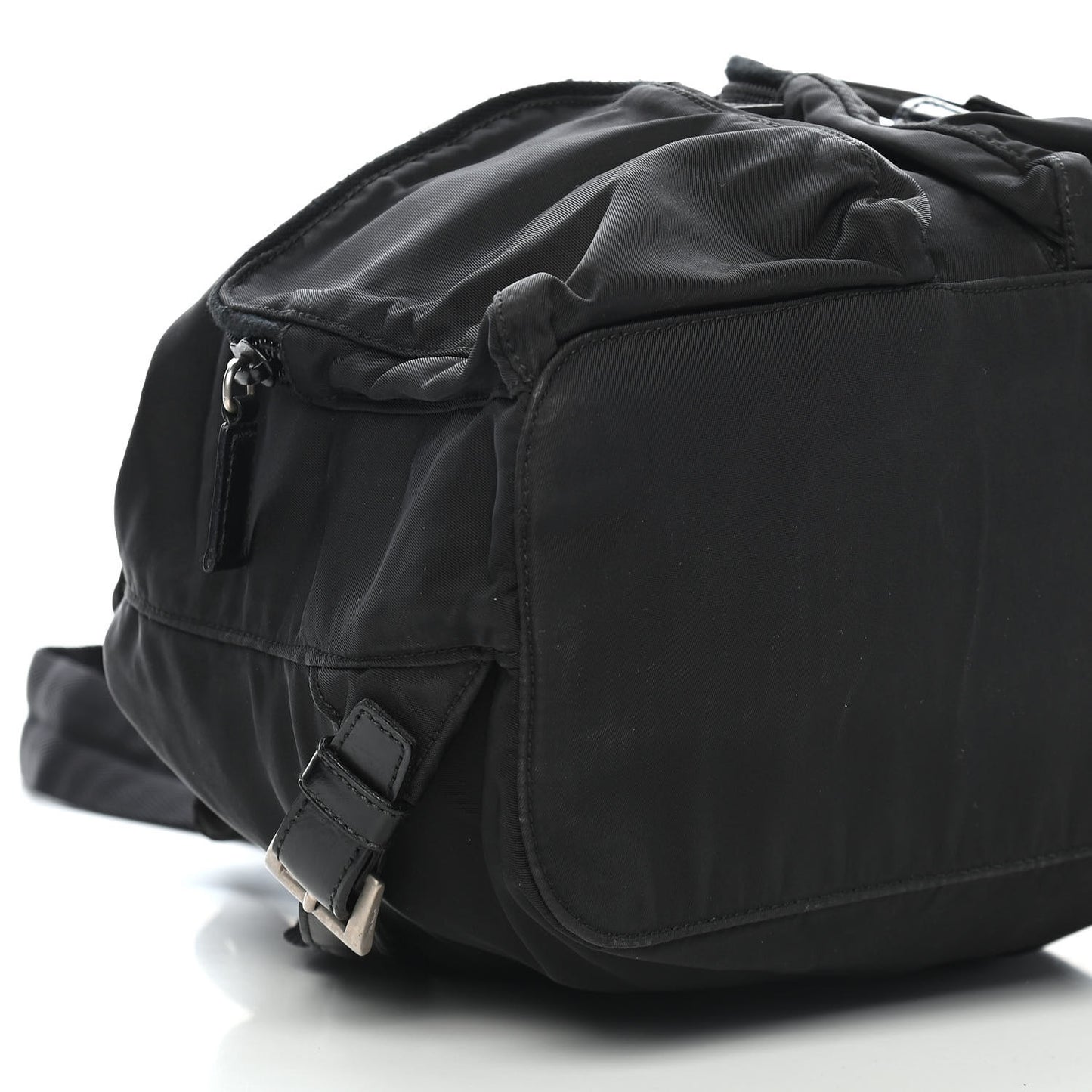 Nylon Vela Medium Backpack Black