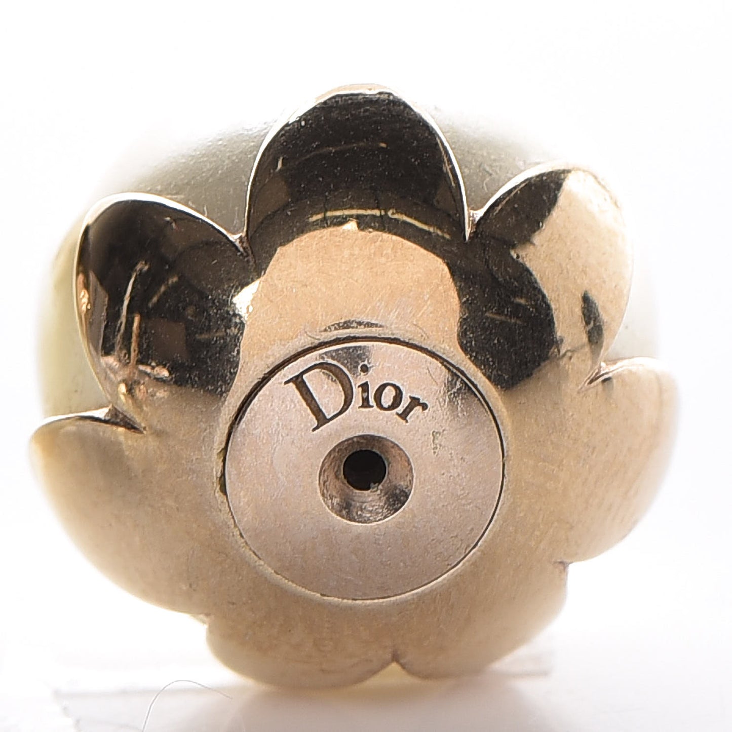 Pearl Mise En Dior Tribal Earrings Gold