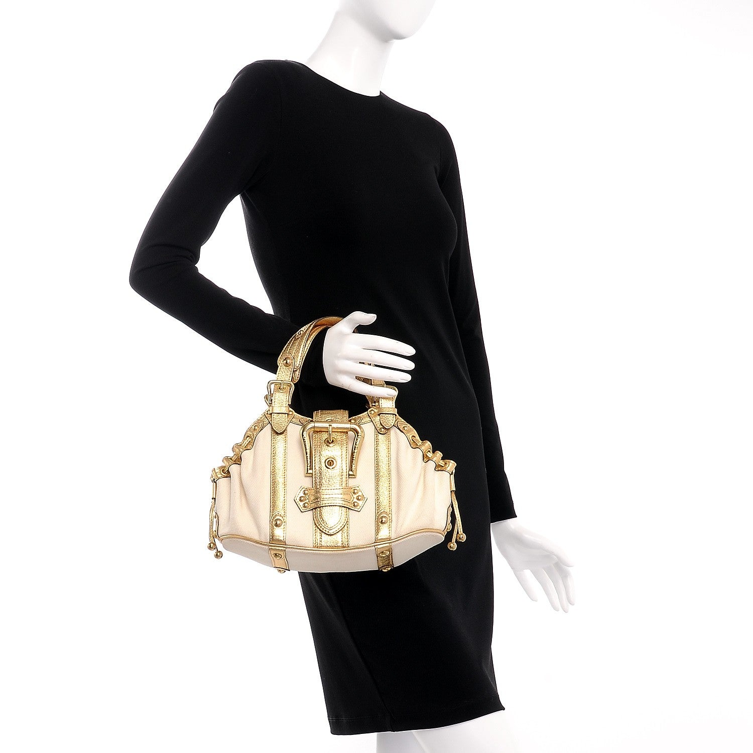 Louis Vuitton Antigua Theda GM Gold 2 of 9