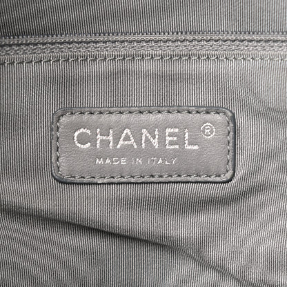 Chanel Lambskin Igloo Drawstring Tote Black 6 of 10