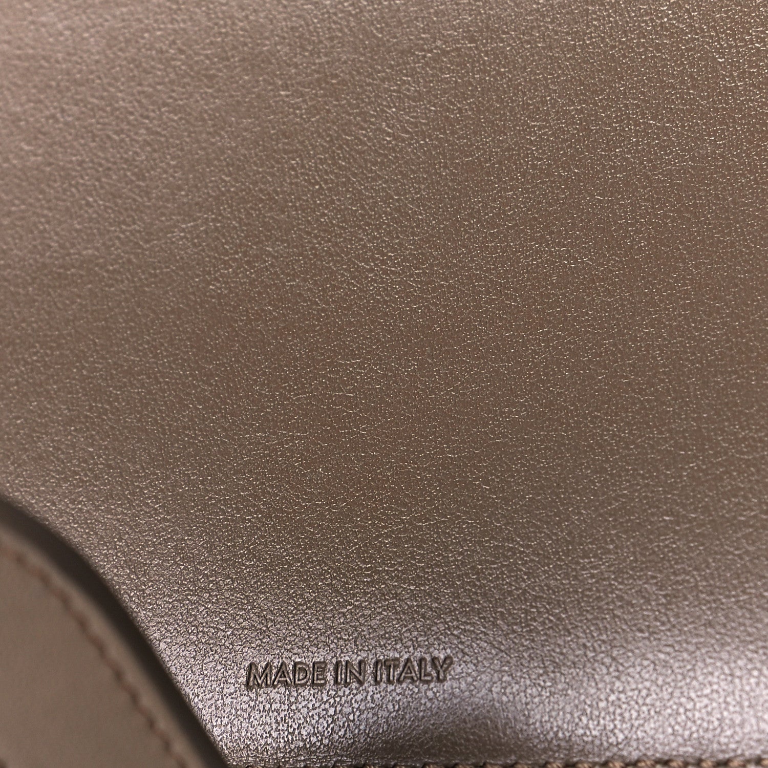 Celine Grained Calfskin Large Multifunction Strap Wallet Taupe 7 of 8