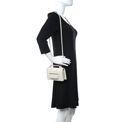 Christian Dior Ultra Matte Calfskin Mini J'Adior Chain Flap Bag White 2 of 10