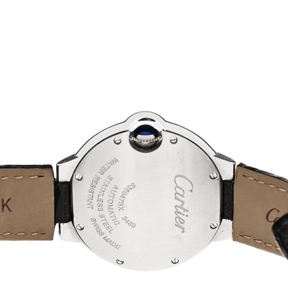 Cartier Stainless Steel Alligator 33mm Ballon Bleu De Cartier Automatic Watch 4 of 5