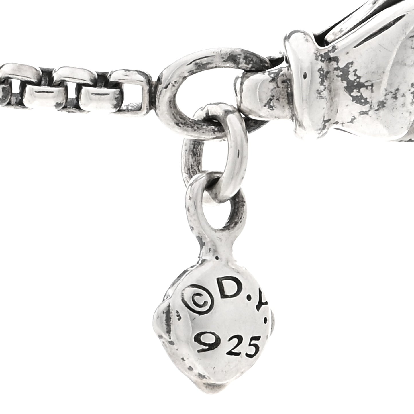Sterling Silver Diamond Cable Collectibles Heart Station Necklace