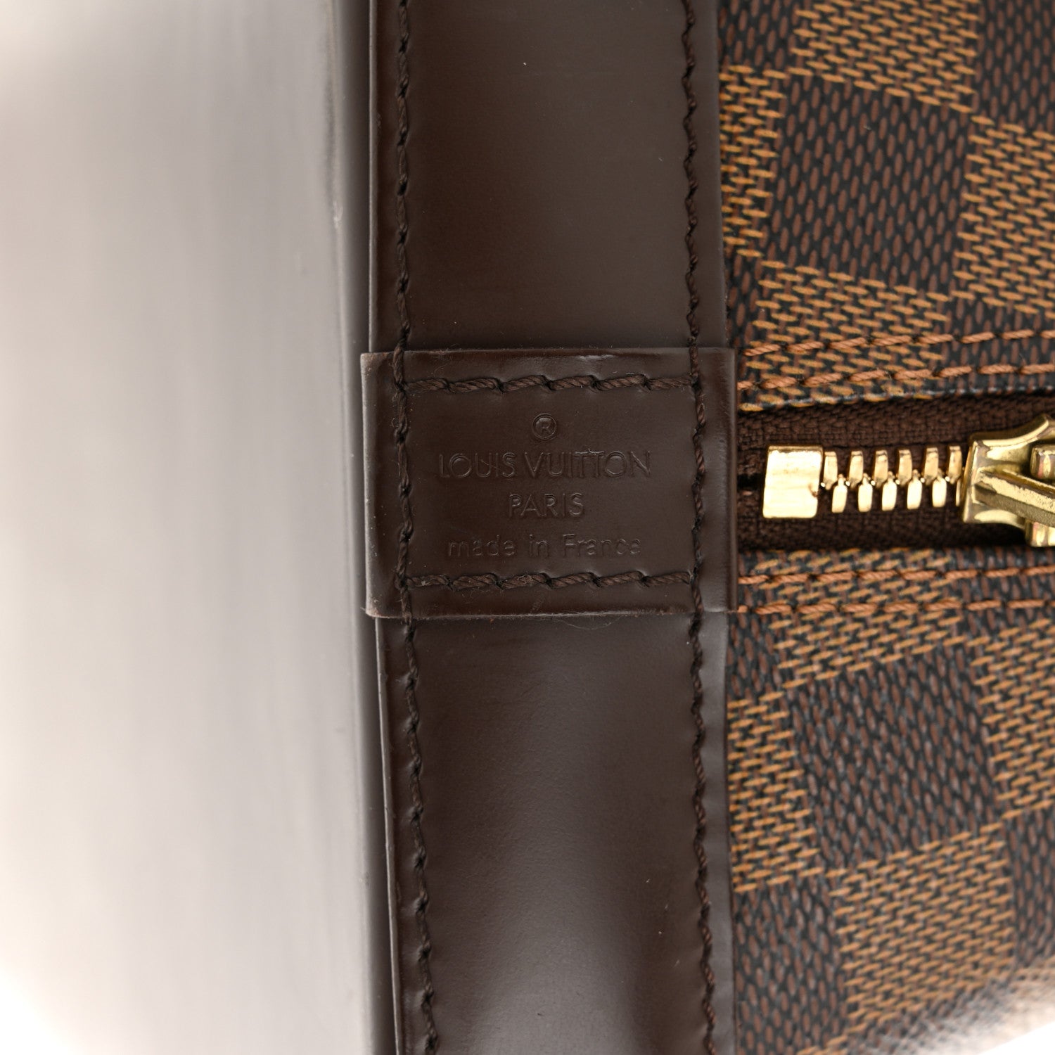 Louis Vuitton Damier Ebene Alma PM 7 of 12