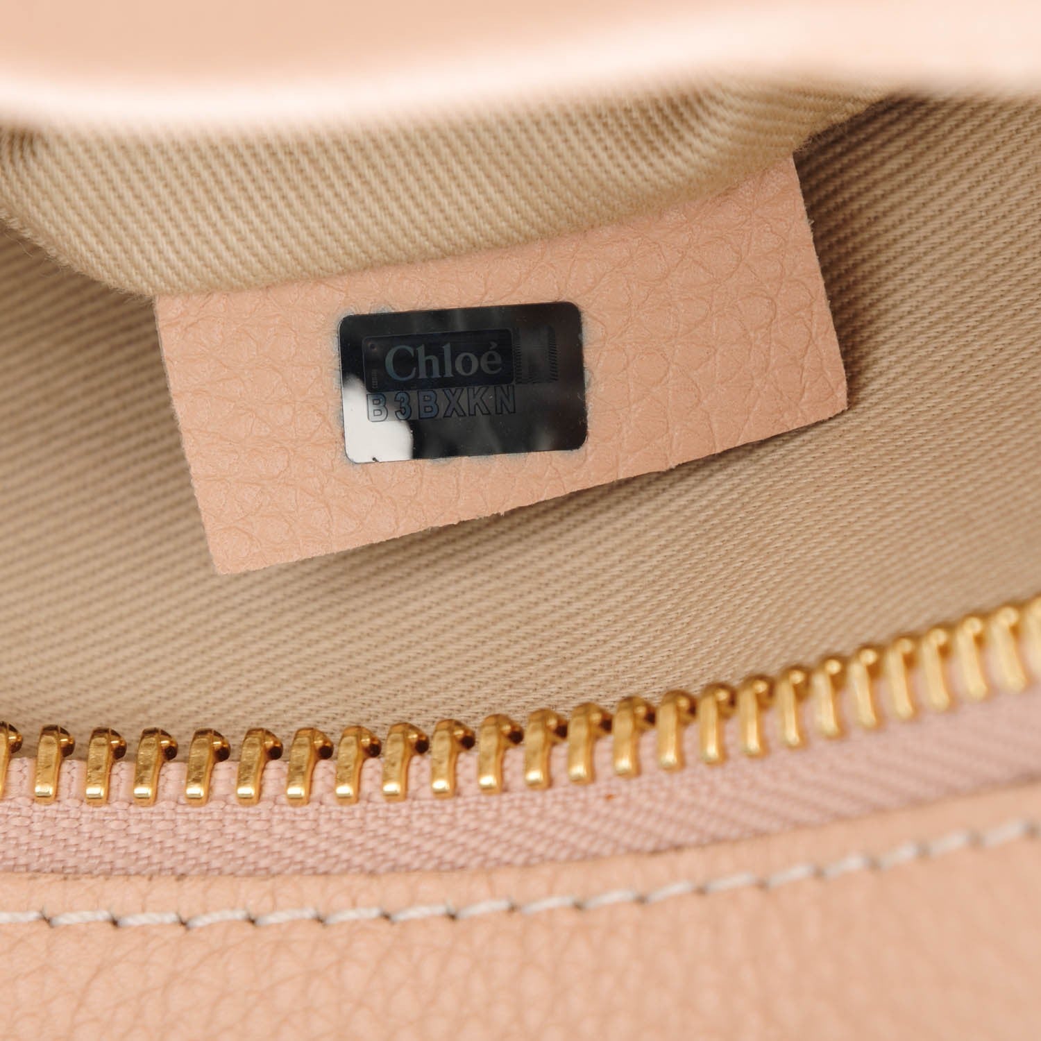 Chloe Calfskin Small Paraty Blush Nude 7 of 8