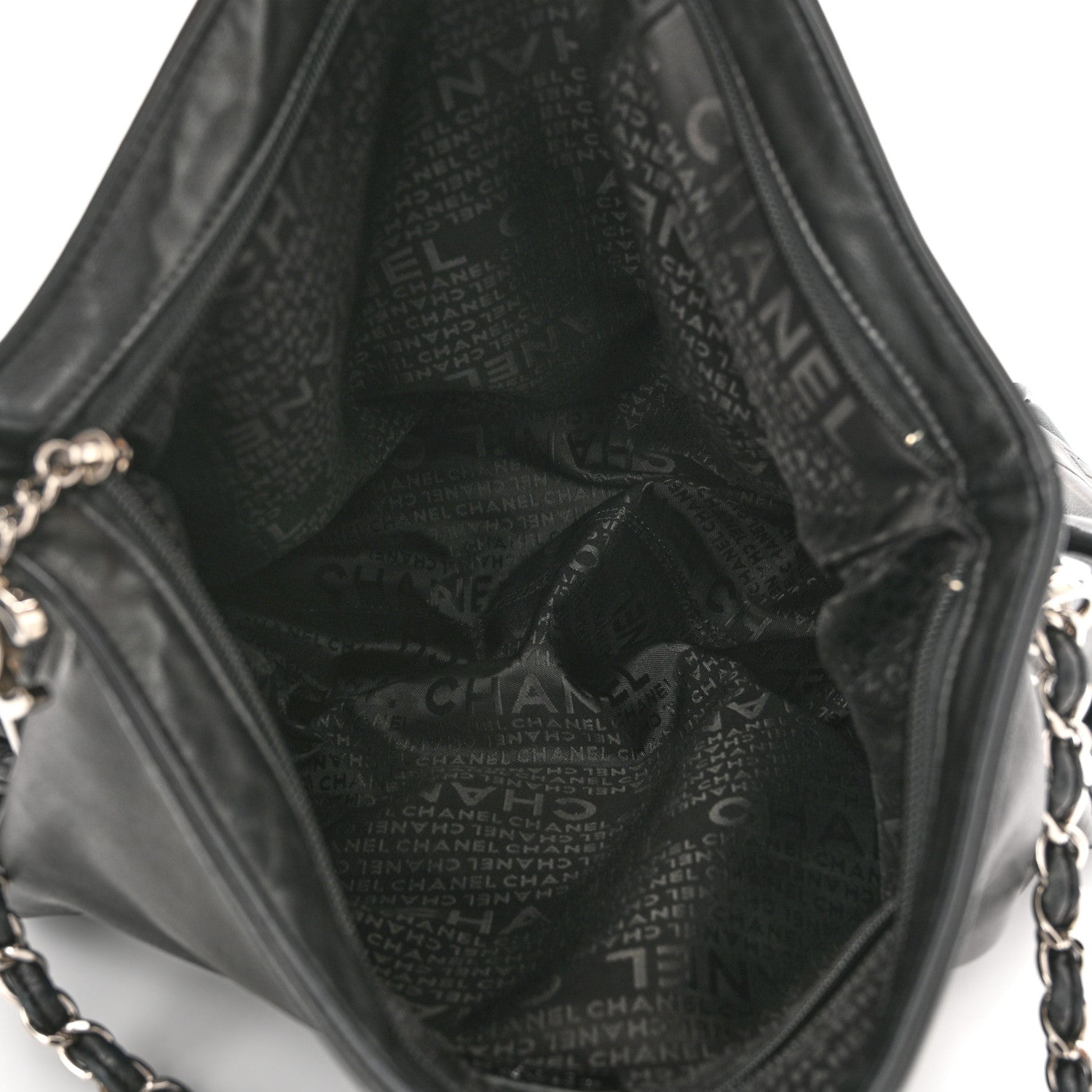 Chanel Lambskin Large Ultimate Soft Tote Black 5 of 10