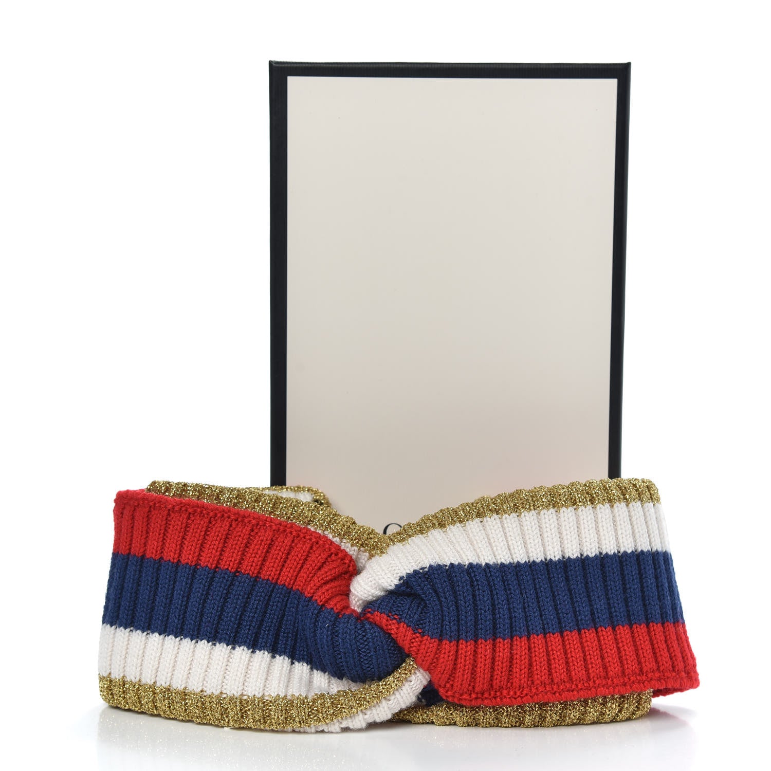 Gucci Wool Indilus Headband M Ivory Red 6 of 6