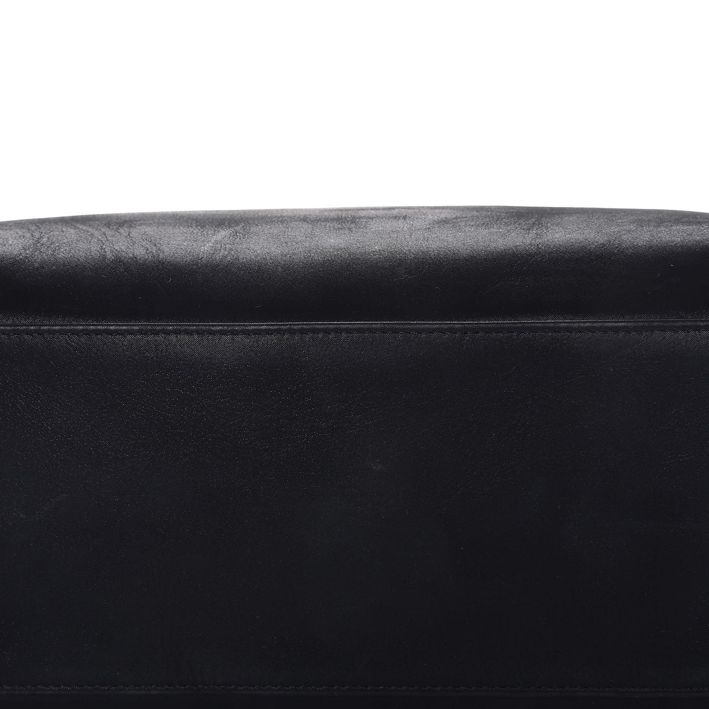 Caviar Iridescent Calfskin Duo Bowling Bag Black Light Gold