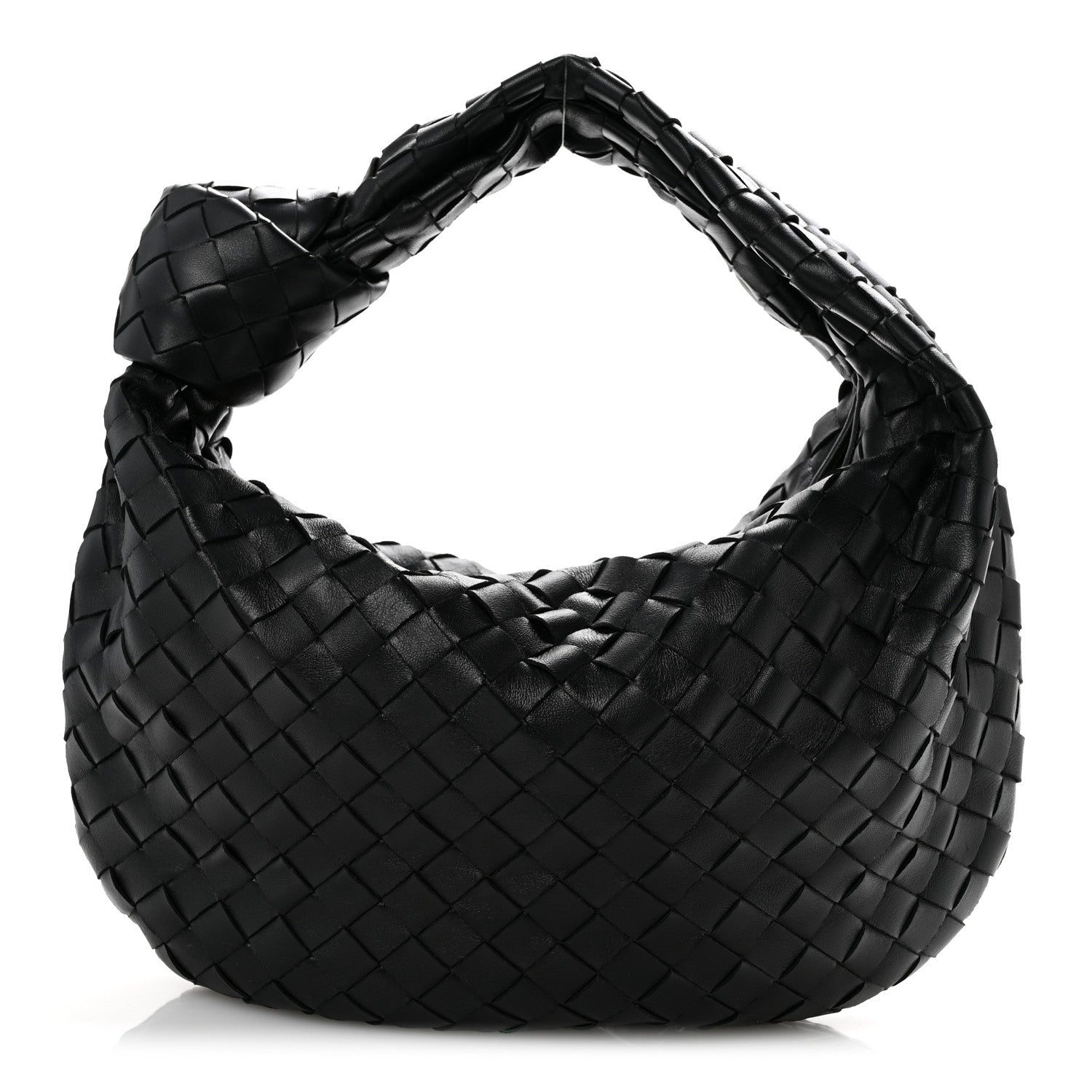 Bottega Veneta Nappa Intrecciato Teen Jodie Hobo Black 1 of 13