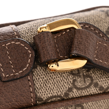 Gucci GG Supreme Monogram Web Mini Ophidia Shoulder Bag Brown 11 of 12