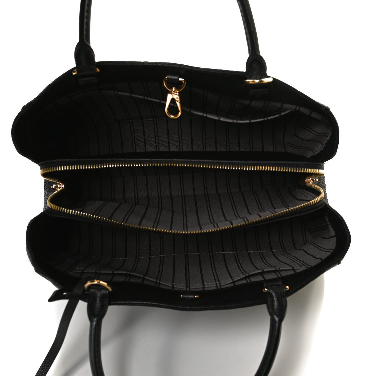 Louis Vuitton Empreinte Montaigne MM Black 5 of 13