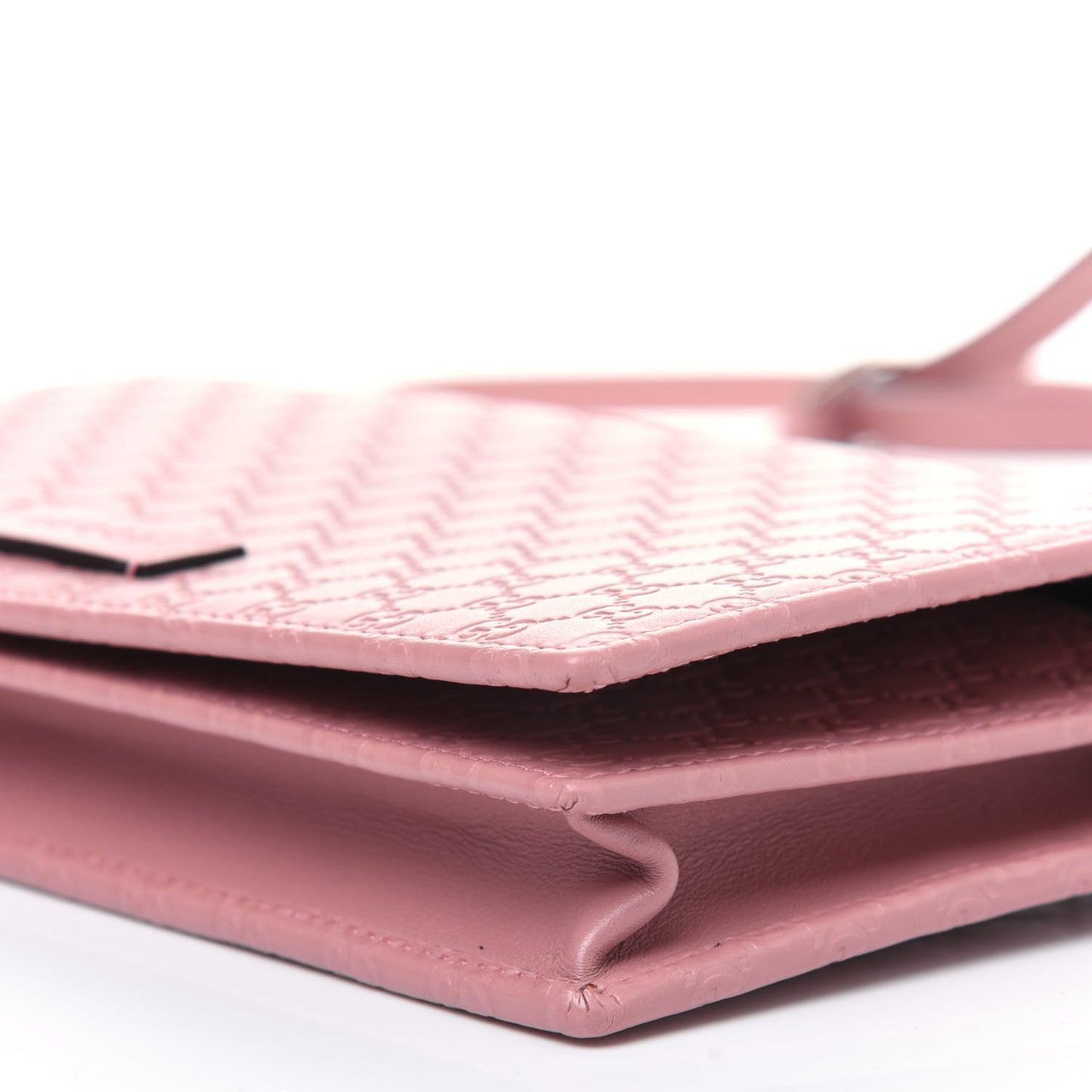 Microguccissima Crossbody Wallet Soft Pink