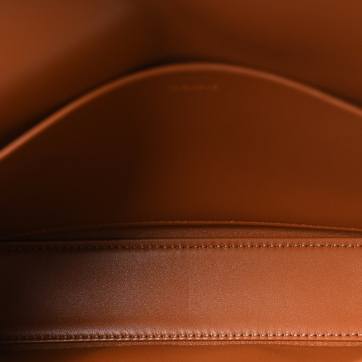 Celine Natural Calfskin Triomphe Shoulder Bag Tan 5 of 10