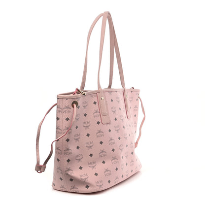 MCM Visetos Medium Liz Reversible Shopper Tote Soft Pink 4 of 15