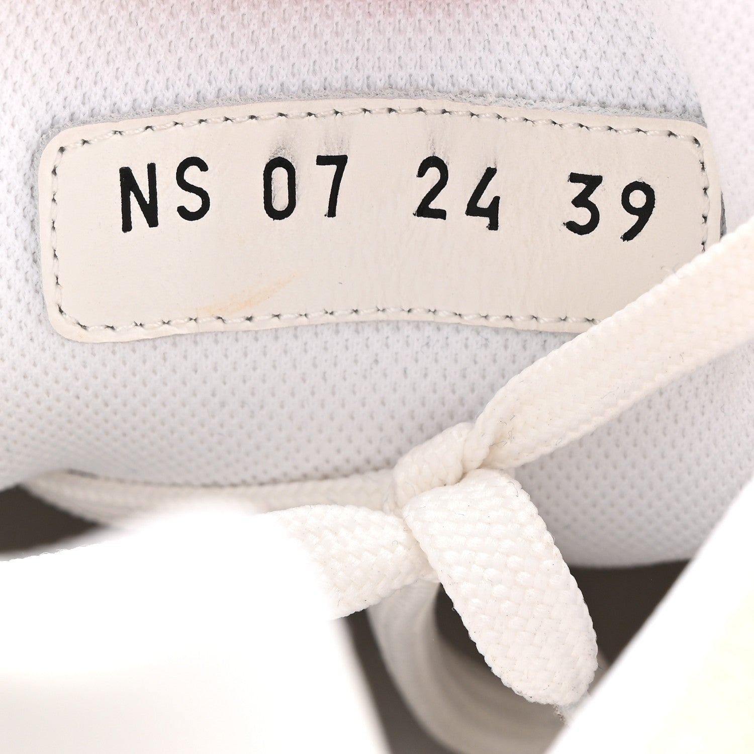 Christian Dior Suede Calfskin Dior Star Ors Platform Sneakers White Black 39 Light Beige White 9 of 10