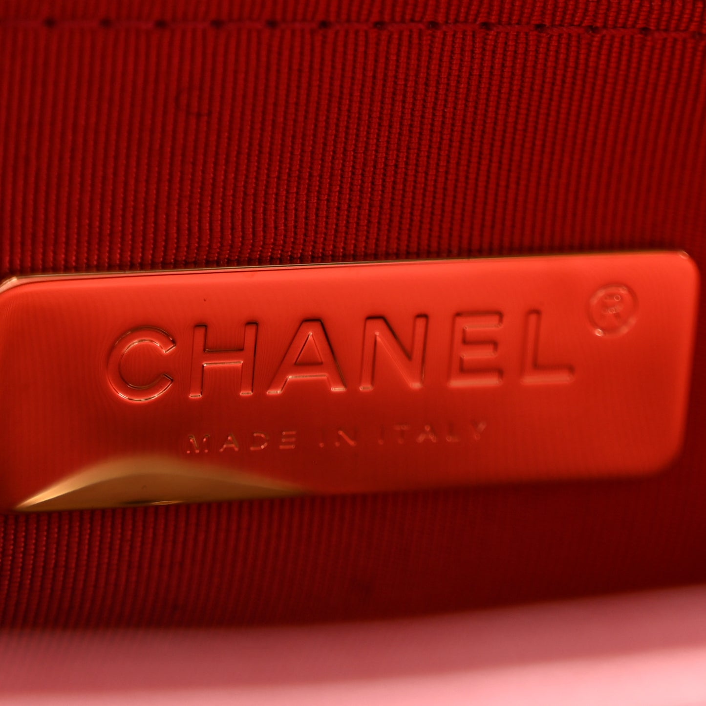 Goatskin Quilted Medium Chanel 19 Flap Red