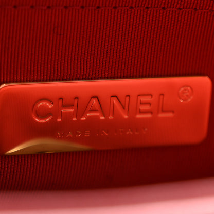 Chanel Goatskin Quilted Medium Chanel 19 Flap Red 6 of 12