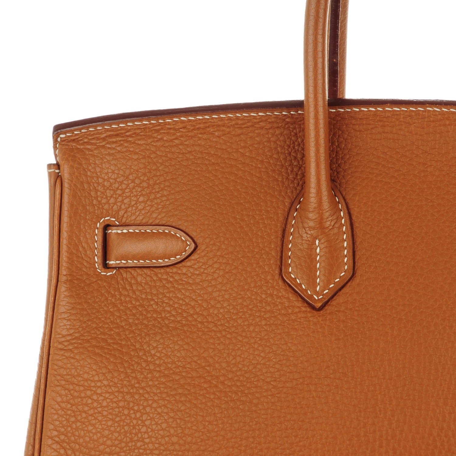 Hermes Taurillon Clemence Birkin 35 Gold 24 of 24