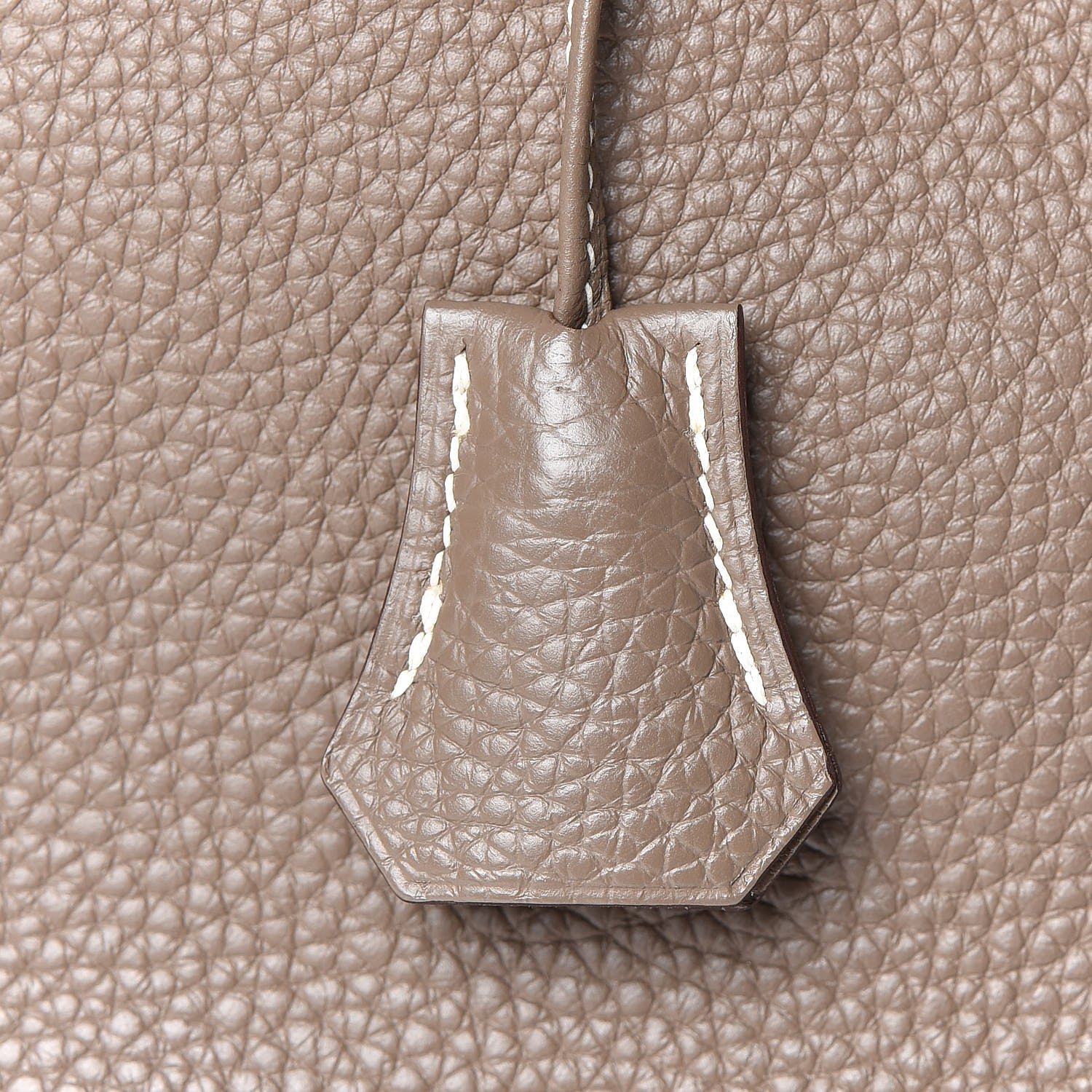 Hermes Taurillon Clemence Birkin 35 Etoupe 30 of 40