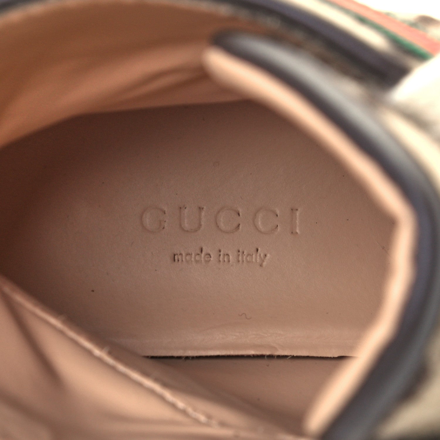 Gucci Covered Wool GG Monogram Womens Lace Up Combat Ankle Boots 39 Beige Ebony Black 10 of 12