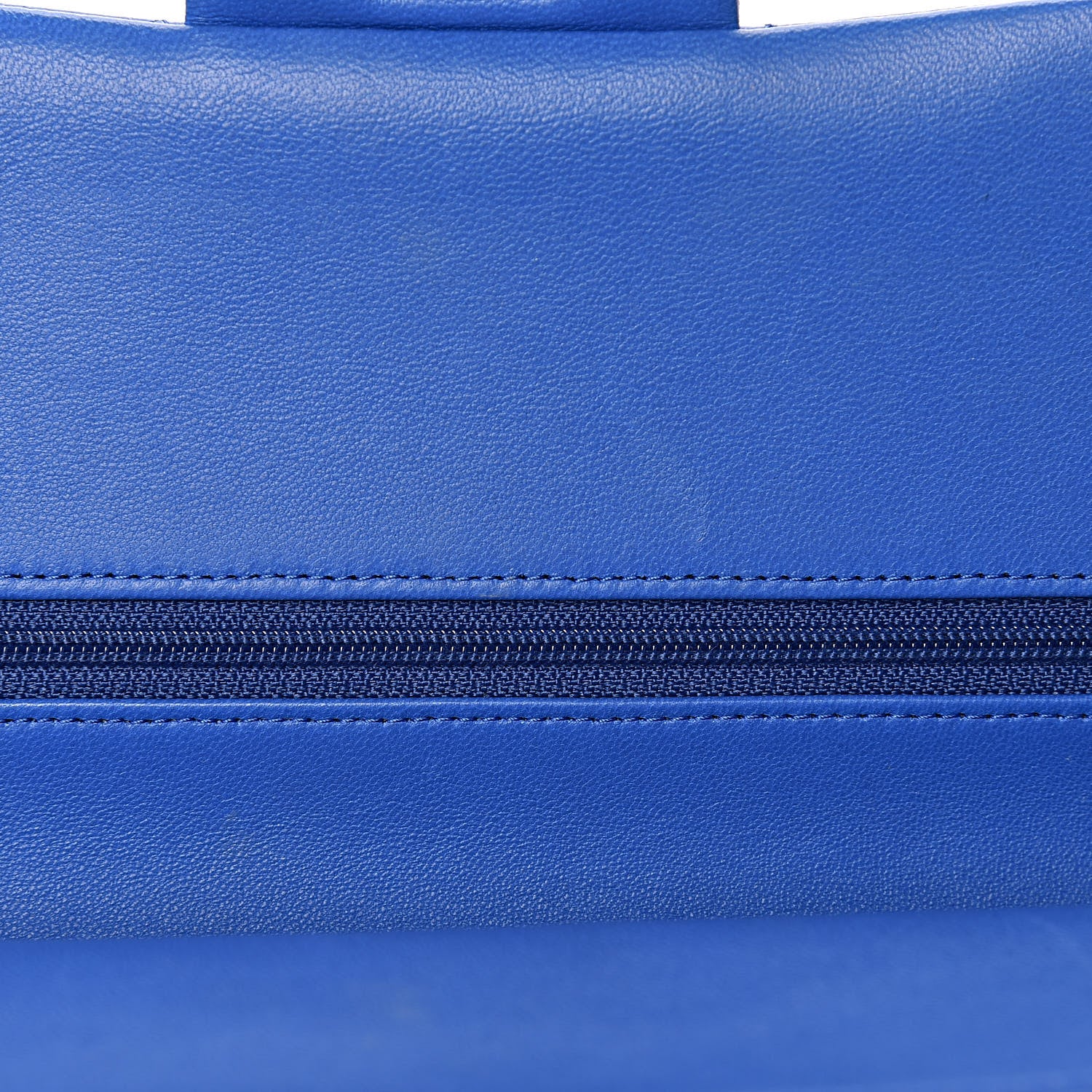 Chanel Lambskin Quilted Medium Double Flap Blue 9 of 18