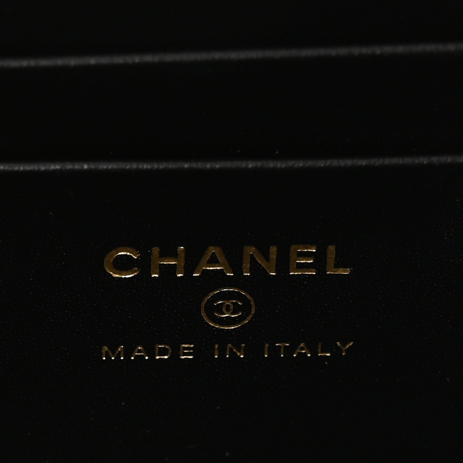 Chanel Calfskin Crocodile Embossed Crococo Top Handle Slim Vanity Case With Chain Black 6 of 11