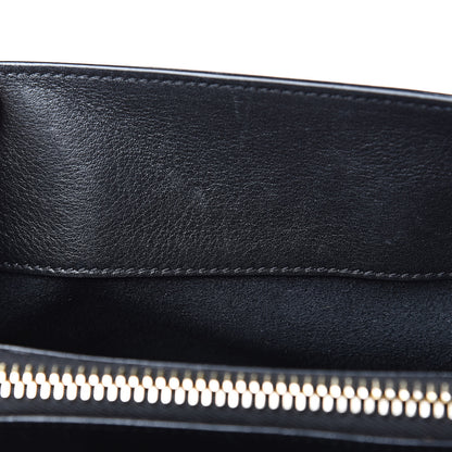 Tom Ford Calfskin Medium Leonica Padlock Satchel Bag Black 13 of 13