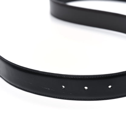 Gucci Calfskin Interlocking G Reversible Belt 90 36 Black Brown 5 of 6
