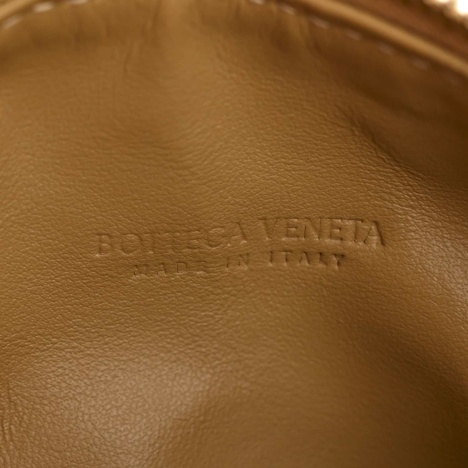 Bottega Veneta Calfskin Nappa Intrecciato Candy Wallace Dark Praline 6 of 12