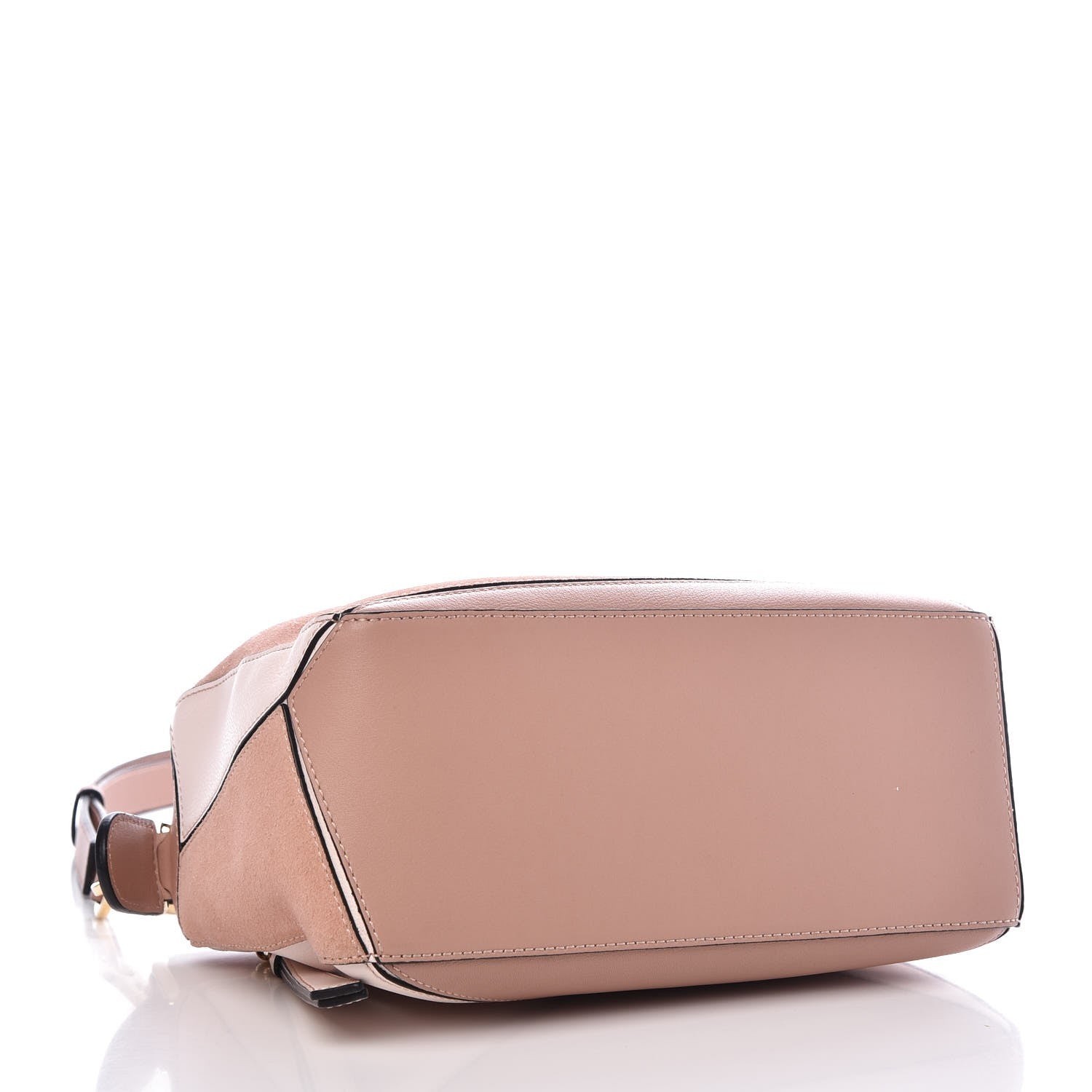 Loewe Calfskin Suede Small Puzzle Bag Blush 4 of 7