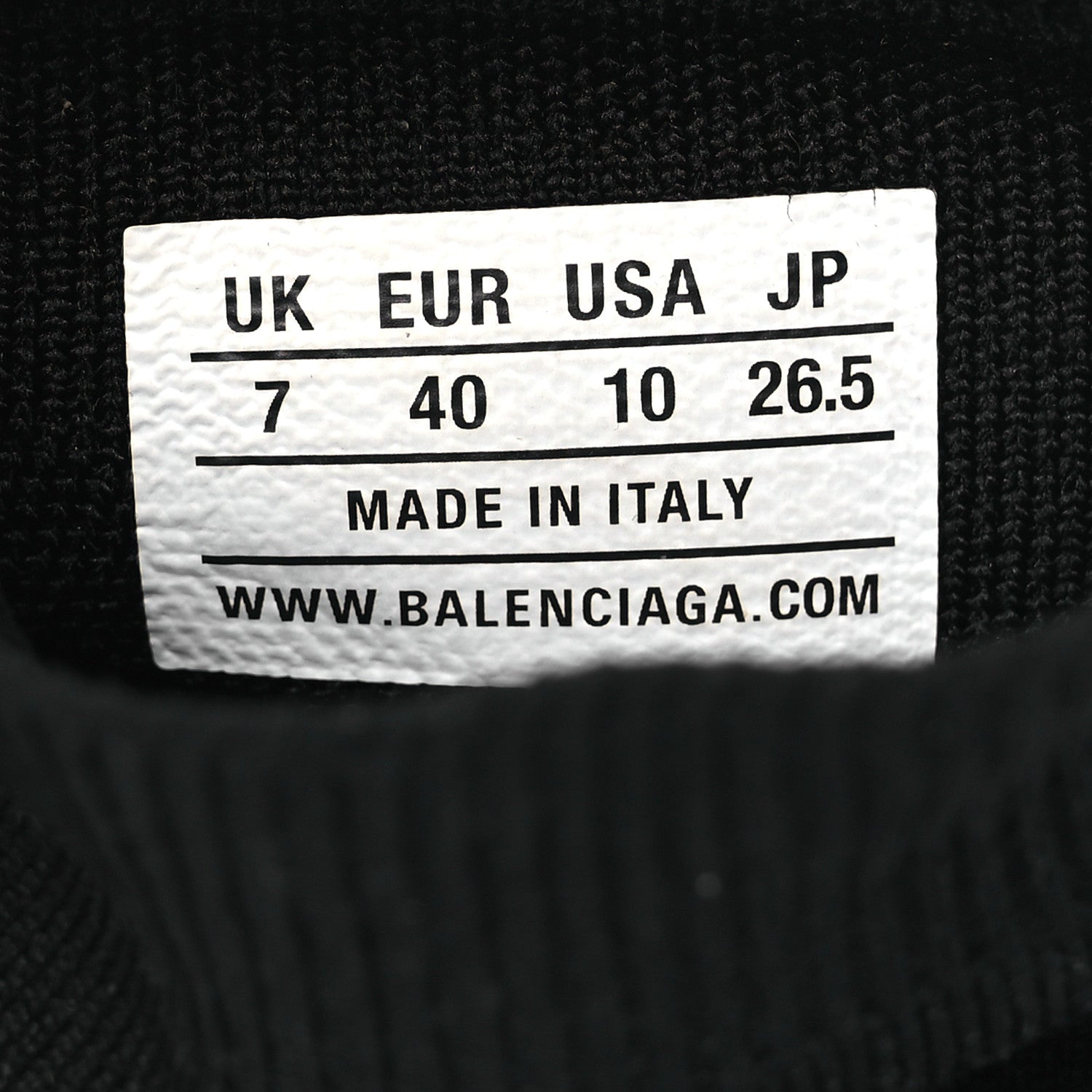 Balenciaga Technical 3D Recycled Knit Bi-Color Sole Womens Speed 2.0 Sneakers 40 Black White 10 of 12