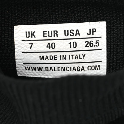 Balenciaga Technical 3D Recycled Knit Bi-Color Sole Womens Speed 2.0 Sneakers 40 Black White 10 of 12