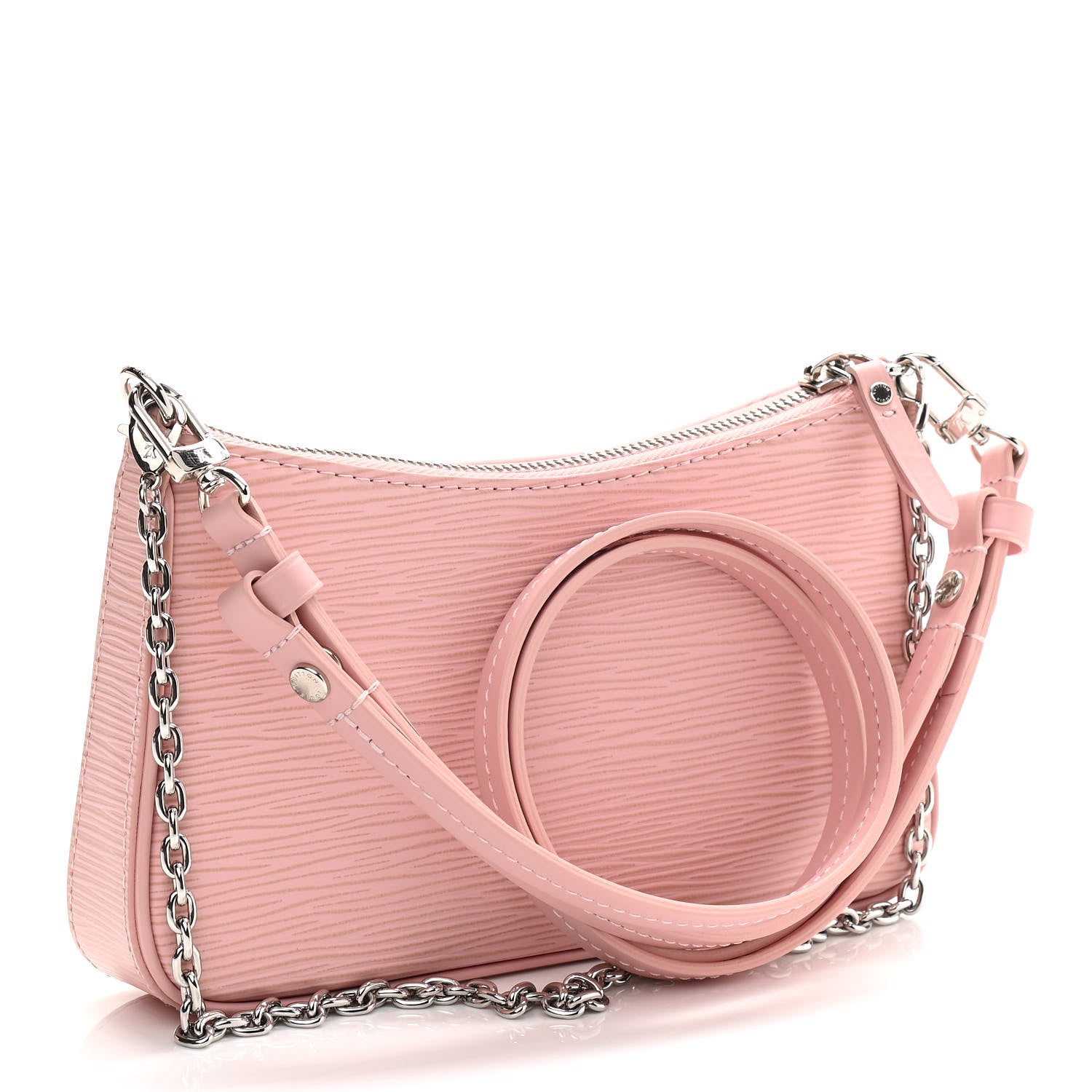 Louis Vuitton Epi Easy Pouch On Strap Rose Ballerine 3 of 10