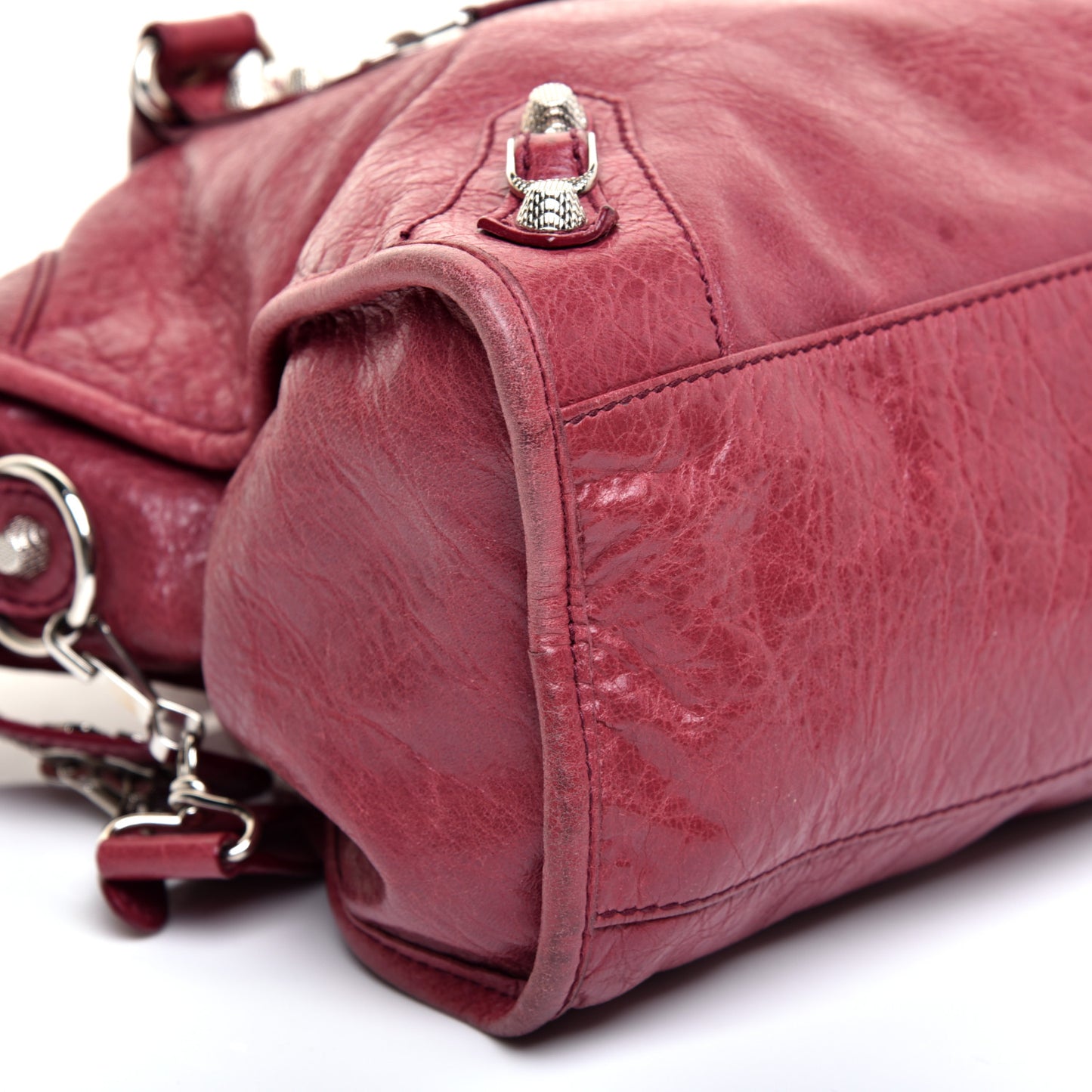 Agneau Giant 12 Silver Hardware City Cassis