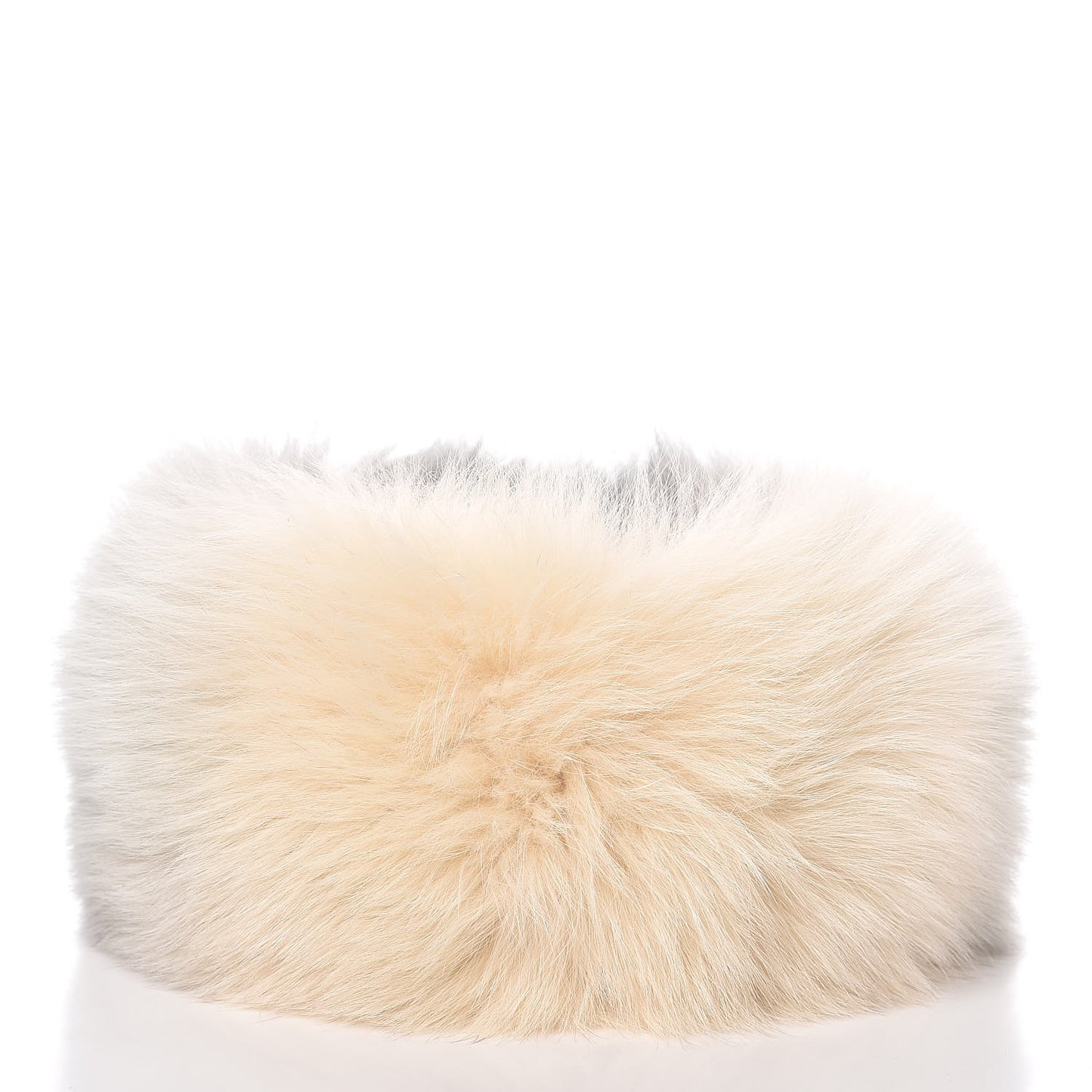 Nathalia Fox Fur Scarf Grey