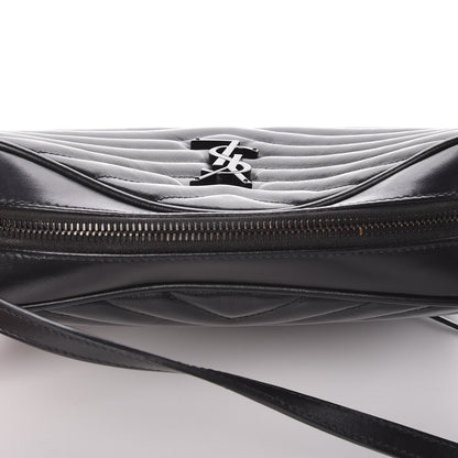 Saint Laurent Calfskin Matelasse Monogram Lou Camera Bag Black 12 of 12