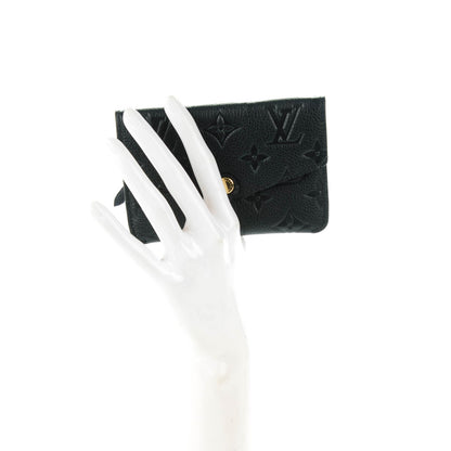 Louis Vuitton Empreinte Key Pouch Black 2 of 7