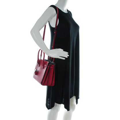 Saint Laurent Grained Calfskin Baby Sac De Jour Red 2 of 7