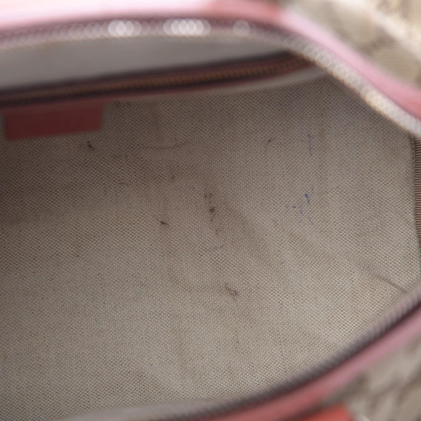 Monogram Medium Vintage Web Boston Pink