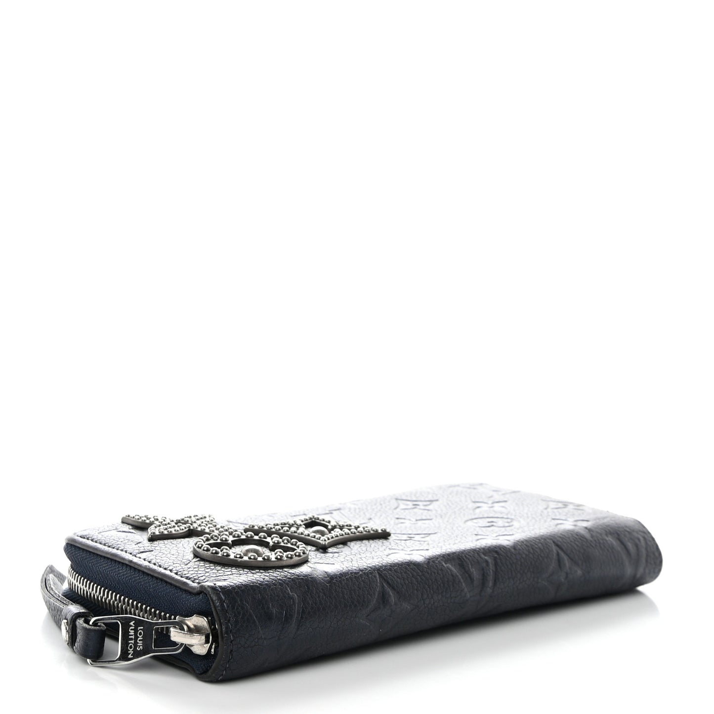 LOUIS VUITTON Empreinte Pins Zippy Wallet Marine