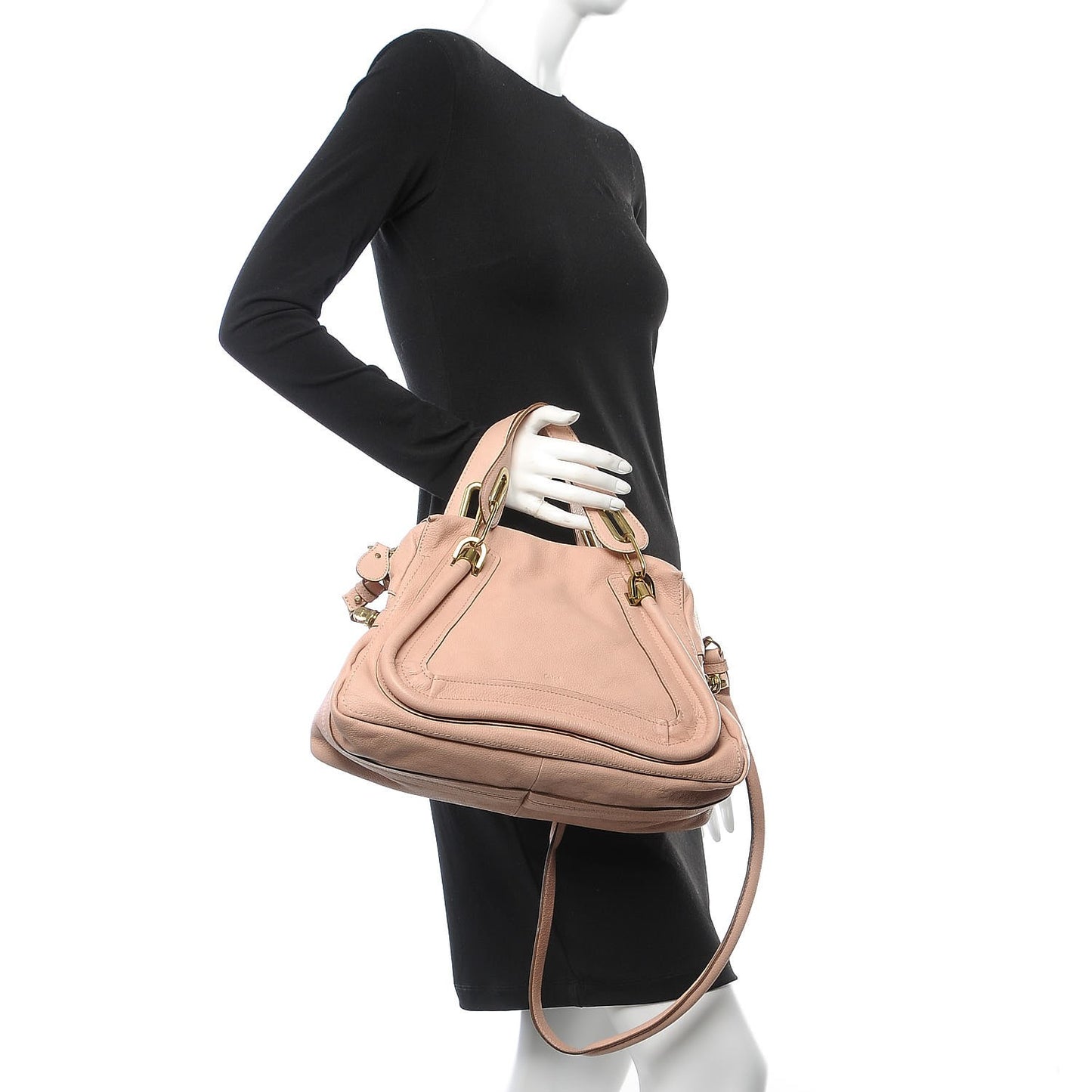 Calfskin Medium Paraty Anemone Pink