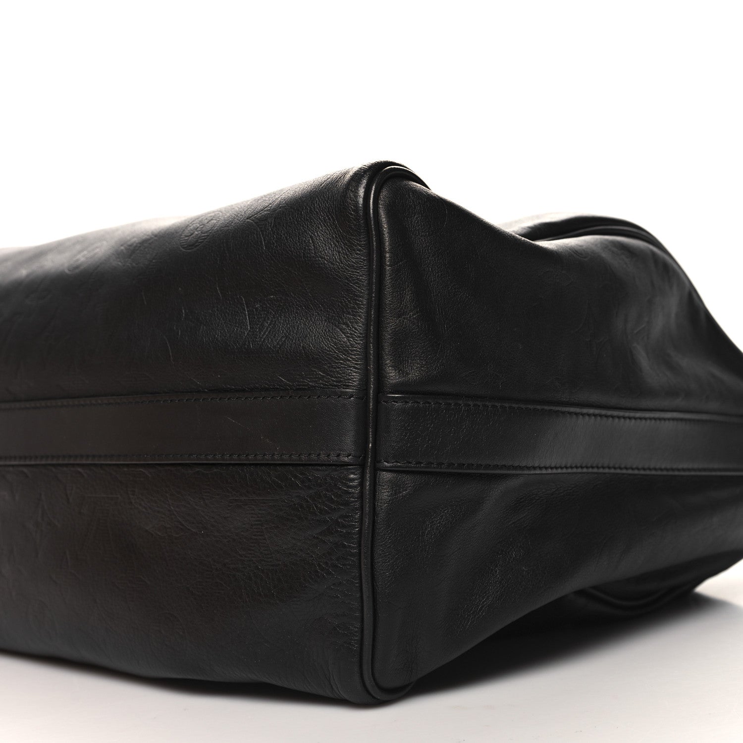 Louis Vuitton Calfskin Shadow Monogram Mens Speedy Bandouliere 40 9 of 9