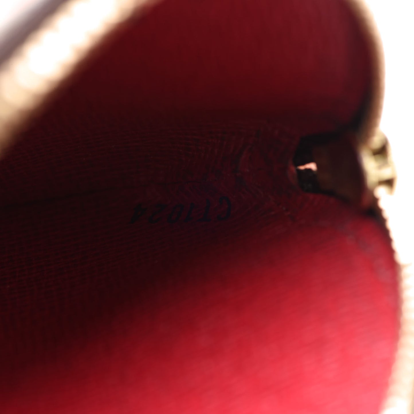 Monogram Cerises Round Coin Purse