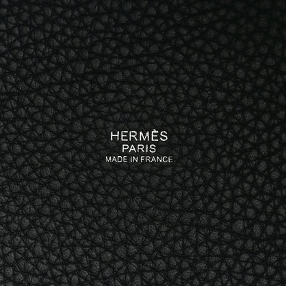Hermes Taurillon Clemence Picotin Lock 22 MM Black 6 of 14